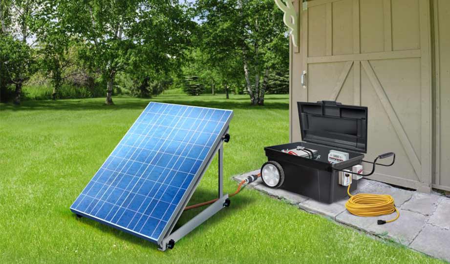 Can a Solar Powered Battery Power a House
