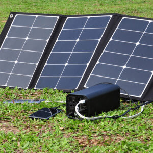 Solar Powered Generator With Solar Panels
